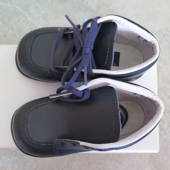 Amilio Kepner Scott First Walker Navy Blue Booties new in box size 5 made in USA - Picture 3 of 9